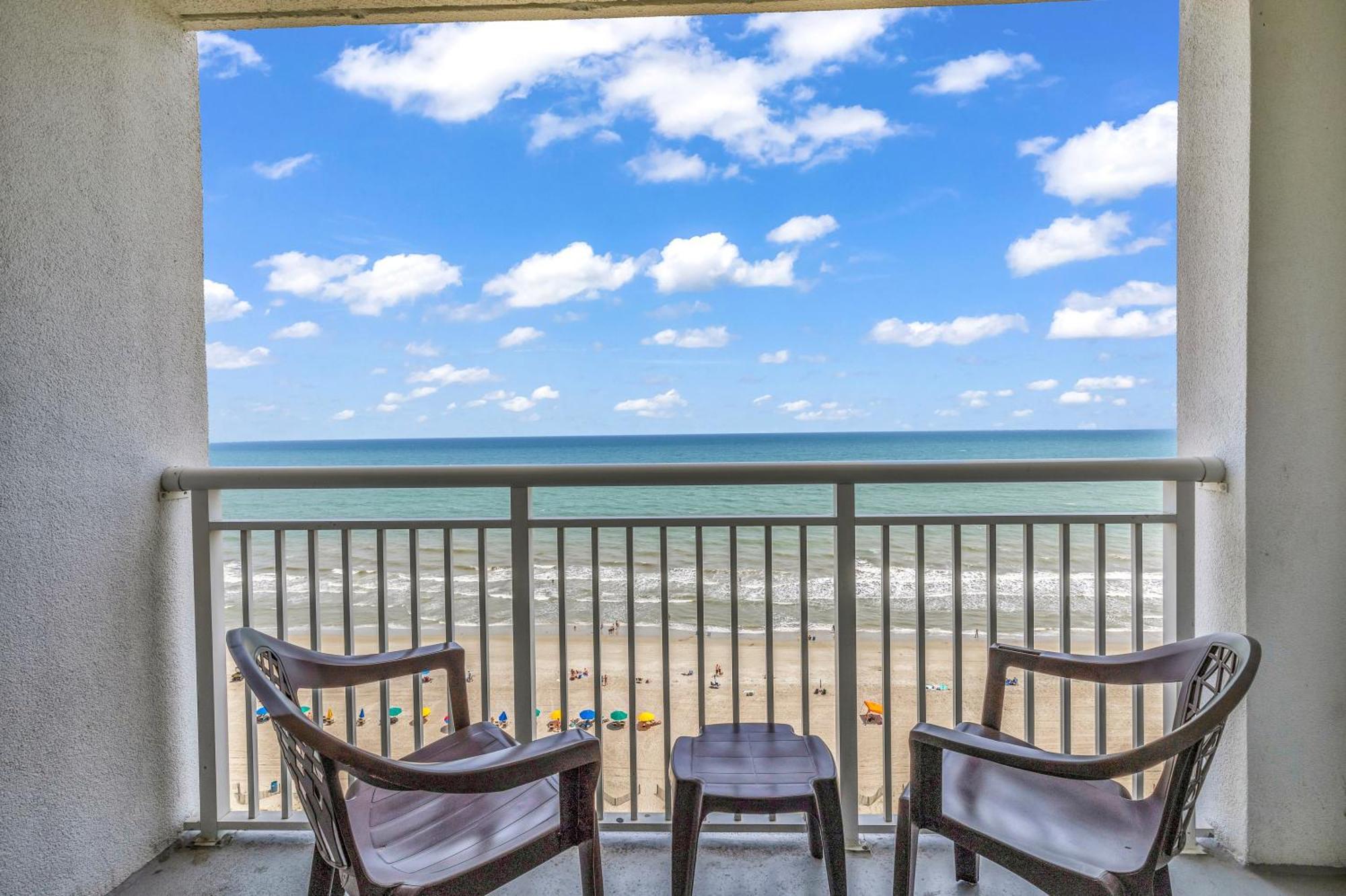 Oceanfront Condo Camelot By The Sea Myrtle Beach Exterior photo